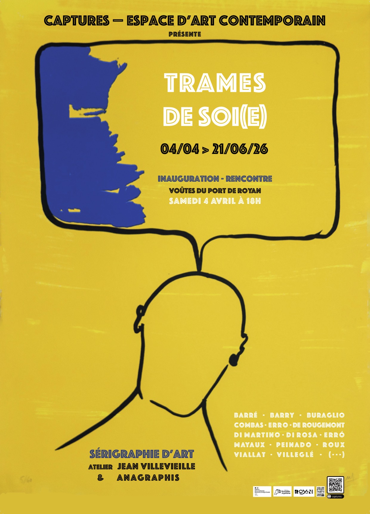 Affiche Trames de soie