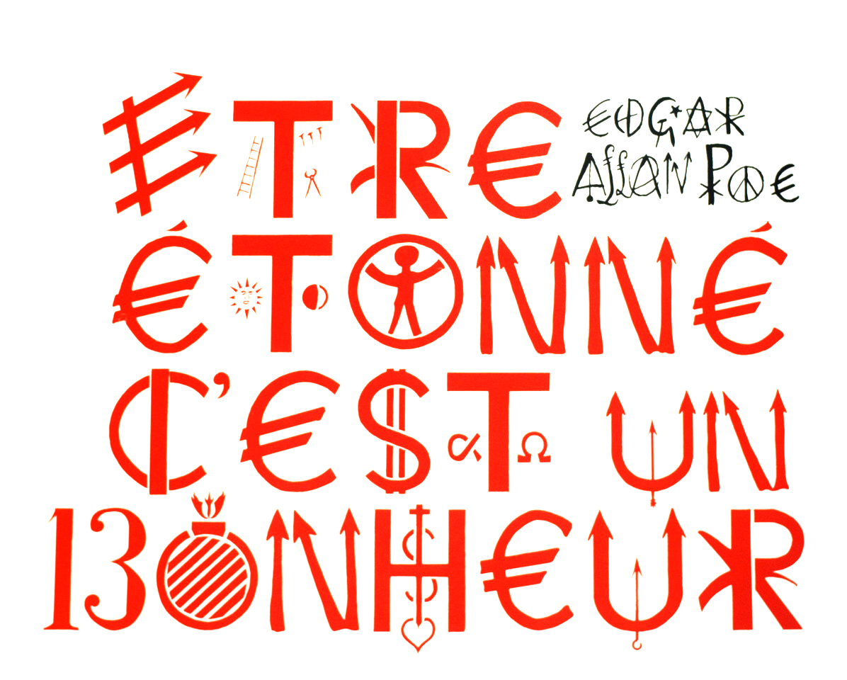 Jacques Villeglé, Être étonné